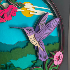 Eco del colibrí: Un Latido Suspendido