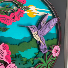 Eco del colibrí: Un Latido Suspendido