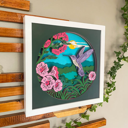 Eco del colibrí: Un Latido Suspendido