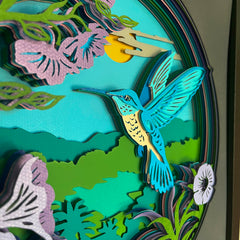Eco del colibrí: Un Latido Suspendido