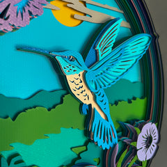 Eco del colibrí: Un Latido Suspendido