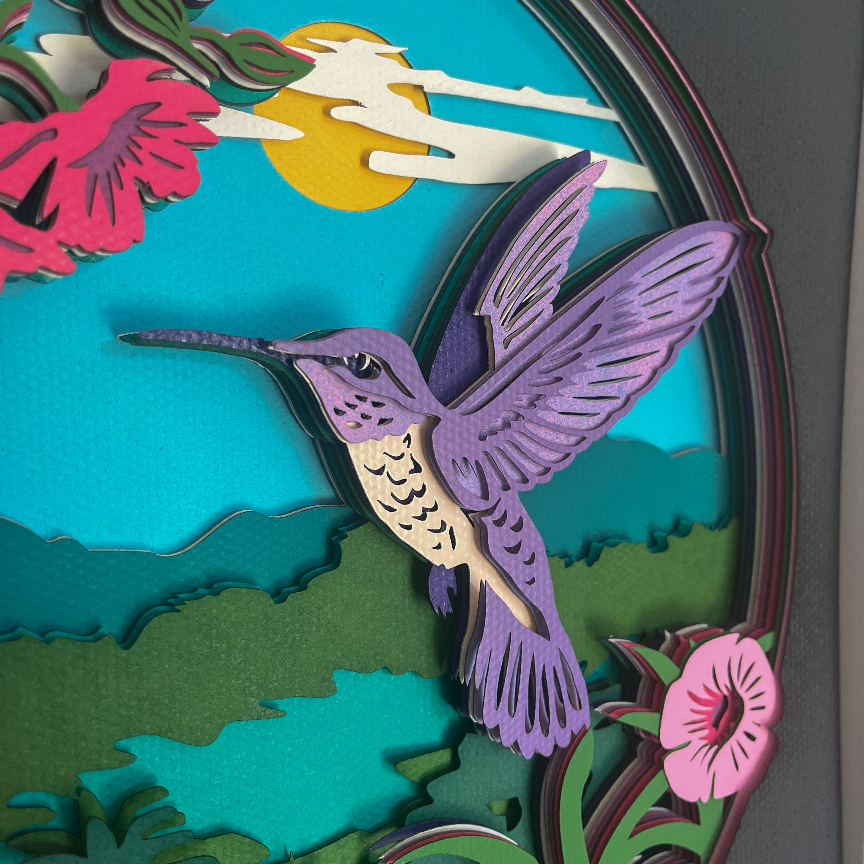 Eco del colibrí: Un Latido Suspendido