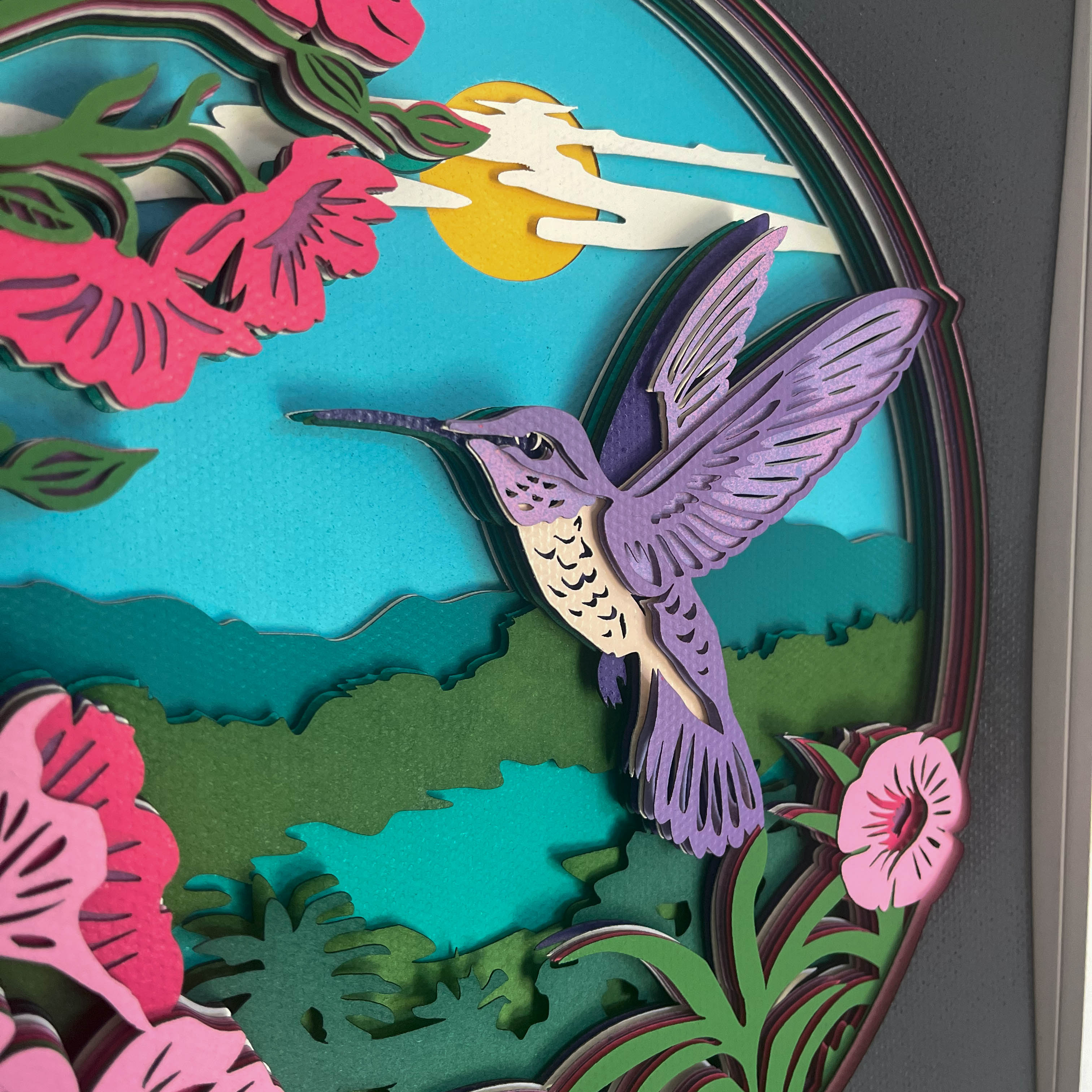 Eco del colibrí: Un Latido Suspendido