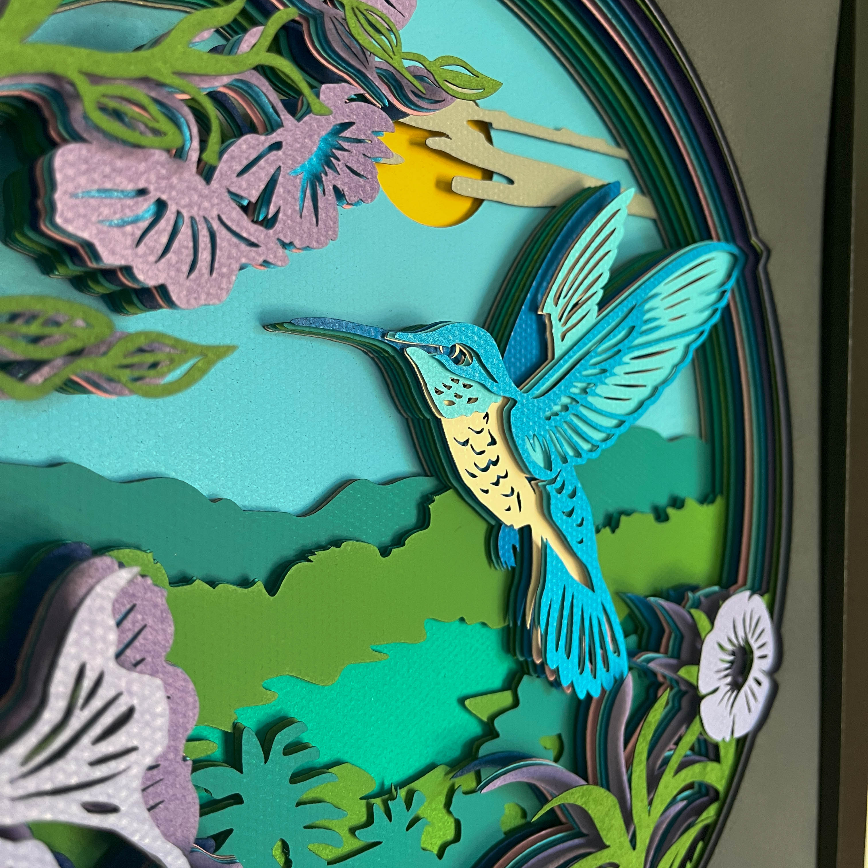 Eco del colibrí: Un Latido Suspendido