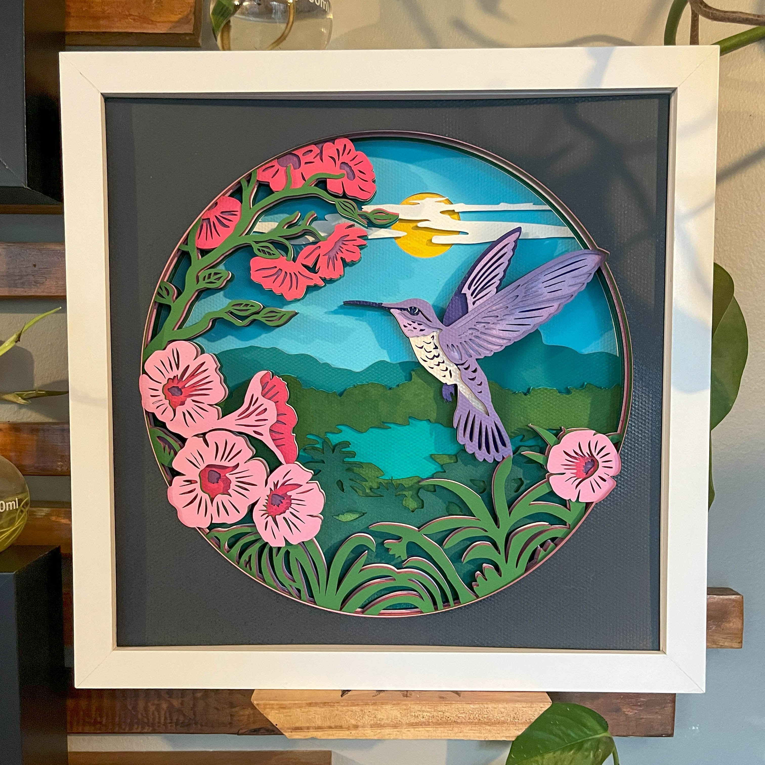 Eco del colibrí: Un Latido Suspendido